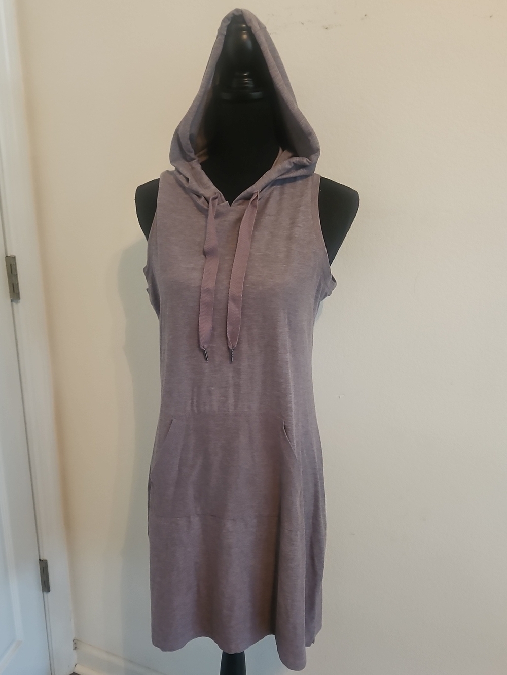 Lavender Hooded Tank Dress